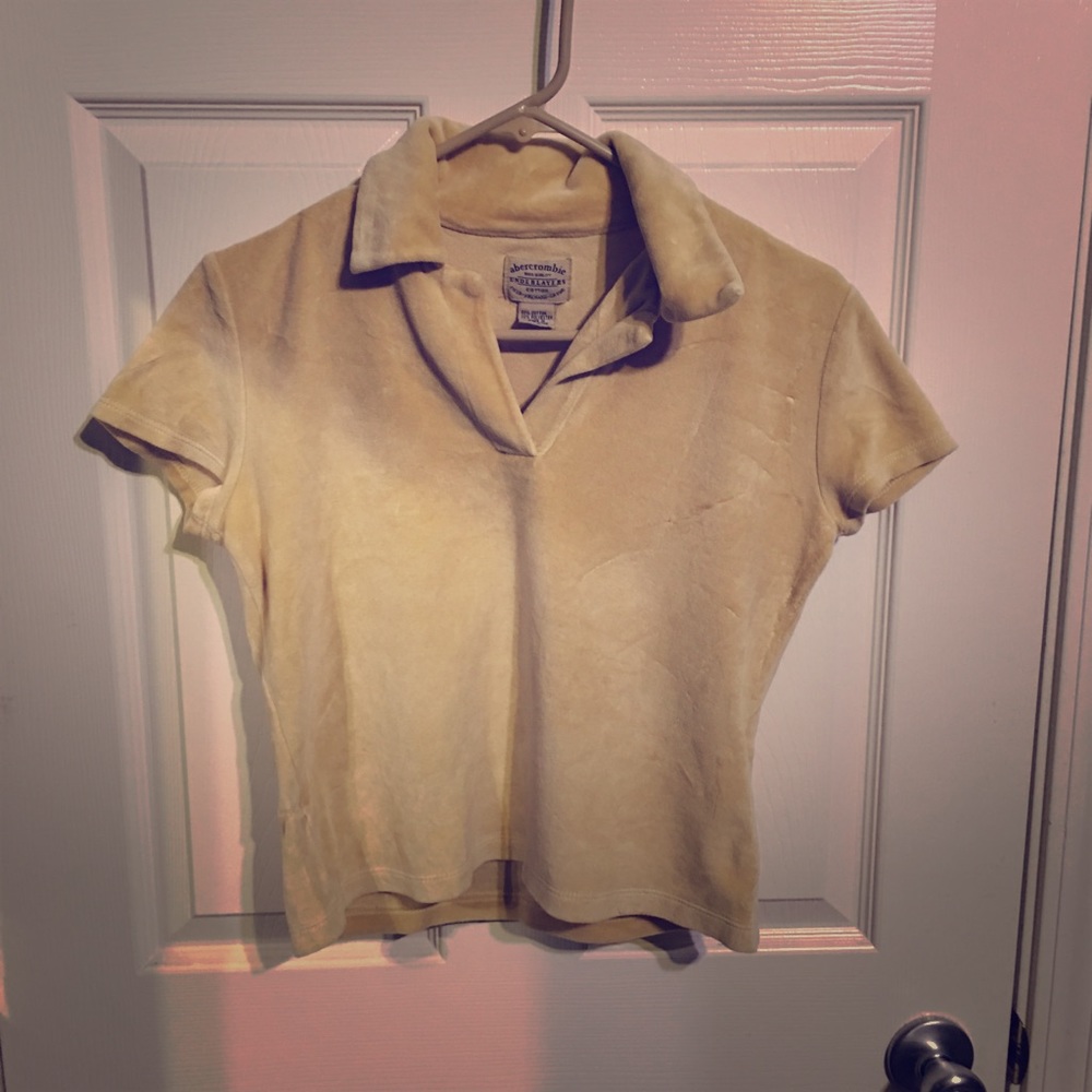 Cotton short-sleeve Abercrombie shirt   (S)